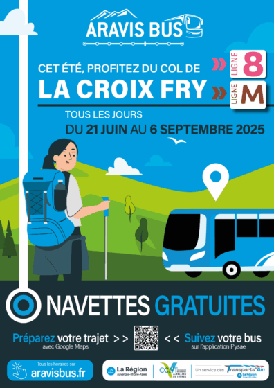 NAVETTES ARAVIS BUS ETE 2025