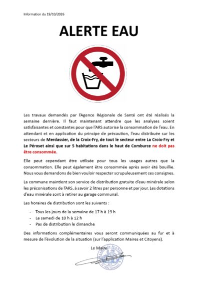 ALERTE EAU